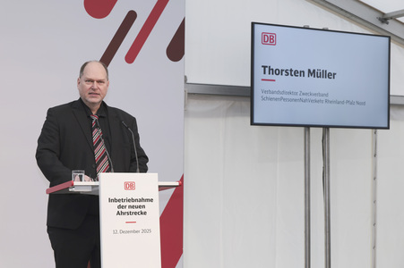 Inbetriebnahme der neuen Ahrtalbahn