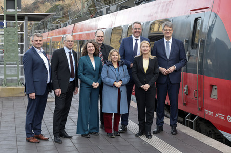 Inbetriebnahme der neuen Ahrtalbahn