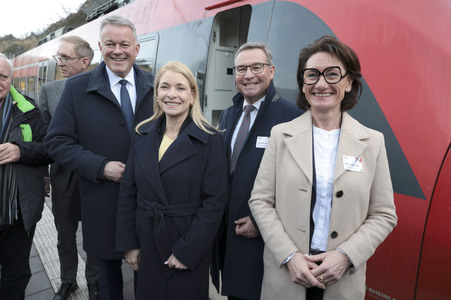 Inbetriebnahme der neuen Ahrtalbahn