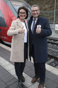 Inbetriebnahme der neuen Ahrtalbahn