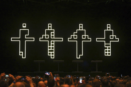 Konzert von Kraftwerk in Düsseldorf