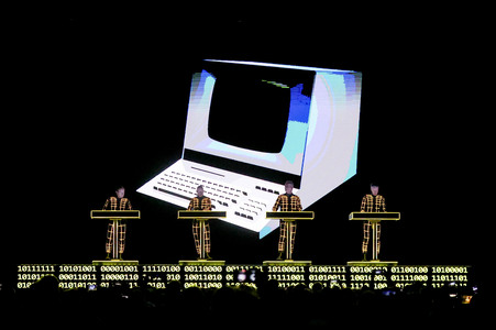 Konzert von Kraftwerk in Düsseldorf