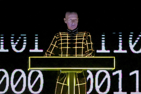 Konzert von Kraftwerk in Düsseldorf