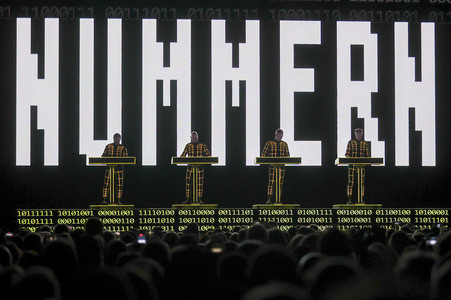 Konzert von Kraftwerk in Düsseldorf