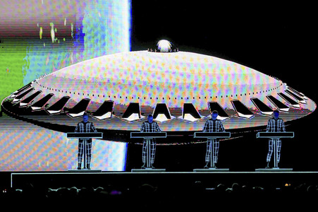 Konzert von Kraftwerk in Düsseldorf