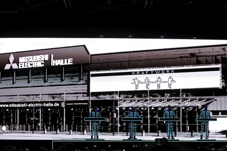 Konzert von Kraftwerk in Düsseldorf