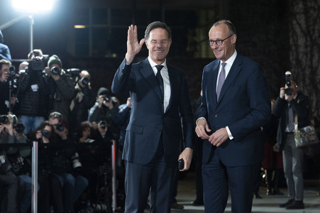 Empfang zum Ukraine-Gipfel im Bundeskanzleramt in Berlin