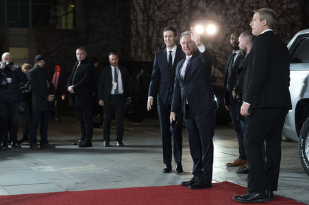 Empfang zum Ukraine-Gipfel im Bundeskanzleramt in Berlin