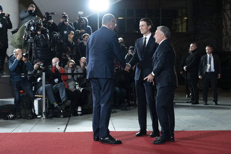 Empfang zum Ukraine-Gipfel im Bundeskanzleramt in Berlin