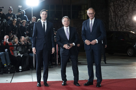 Empfang zum Ukraine-Gipfel im Bundeskanzleramt in Berlin