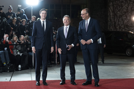 Empfang zum Ukraine-Gipfel im Bundeskanzleramt in Berlin