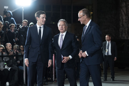 Empfang zum Ukraine-Gipfel im Bundeskanzleramt in Berlin