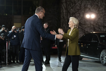 Empfang zum Ukraine-Gipfel im Bundeskanzleramt in Berlin