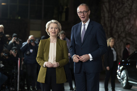 Empfang zum Ukraine-Gipfel im Bundeskanzleramt in Berlin