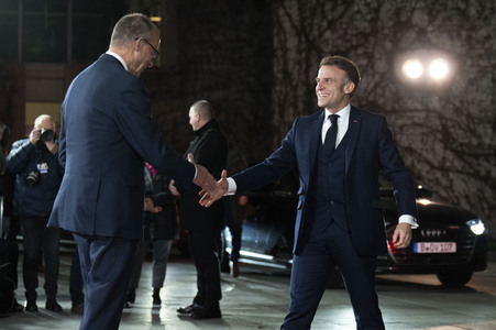 Empfang zum Ukraine-Gipfel im Bundeskanzleramt in Berlin