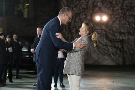 Empfang zum Ukraine-Gipfel im Bundeskanzleramt in Berlin