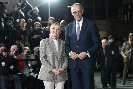 Empfang zum Ukraine-Gipfel im Bundeskanzleramt in Berlin