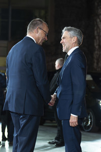 Empfang zum Ukraine-Gipfel im Bundeskanzleramt in Berlin