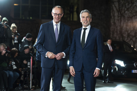 Empfang zum Ukraine-Gipfel im Bundeskanzleramt in Berlin