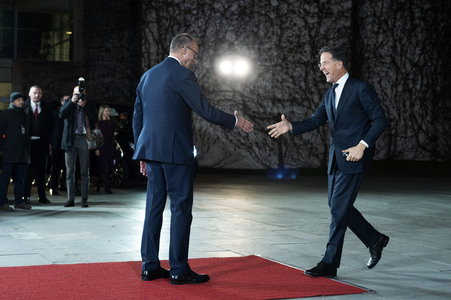 Empfang zum Ukraine-Gipfel im Bundeskanzleramt in Berlin