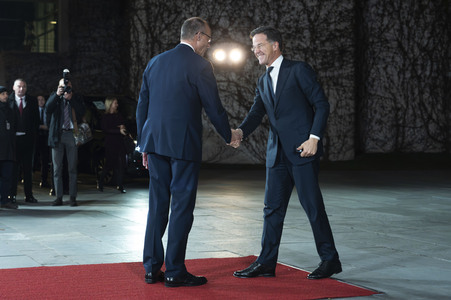 Empfang zum Ukraine-Gipfel im Bundeskanzleramt in Berlin