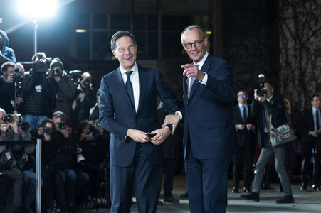 Empfang zum Ukraine-Gipfel im Bundeskanzleramt in Berlin