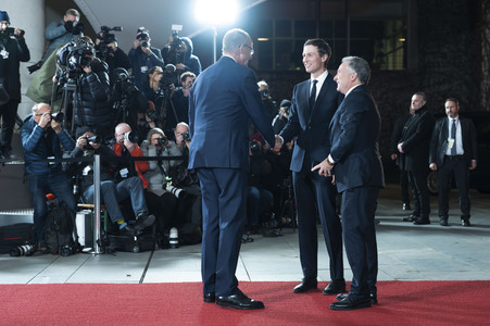 Empfang zum Ukraine-Gipfel im Bundeskanzleramt in Berlin