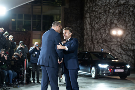 Empfang zum Ukraine-Gipfel im Bundeskanzleramt in Berlin