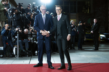 Empfang zum Ukraine-Gipfel im Bundeskanzleramt in Berlin