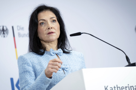 Pressekonferenz zur Vorstellung des Deutschlandfonds bei der KfW-Bankengruppe in Berlin