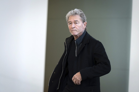 Pressestatment mit Wolfram Weimer nach dem Treffen mit Musikerinnen und Musikern im Kanzleramt in Berlin