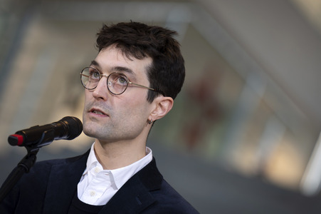 Pressestatment mit Wolfram Weimer nach dem Treffen mit Musikerinnen und Musikern im Kanzleramt in Berlin