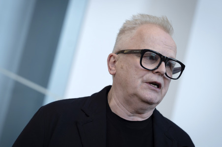 Pressestatment mit Wolfram Weimer nach dem Treffen mit Musikerinnen und Musikern im Kanzleramt in Berlin