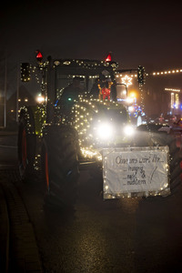 Lichterfahrt der Landwirte in Bienenbüttel