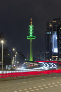 Telemoritz mit Weihnachtsbeleuchtung  in Hannover