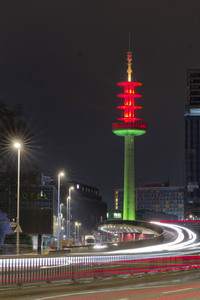 Telemoritz mit Weihnachtsbeleuchtung  in Hannover