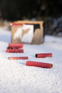 Symbolbild Feuerwerkskörper-Müll