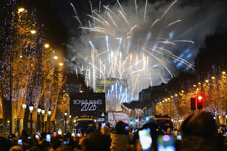Silvesterfeuerwerk 2026 in Paris