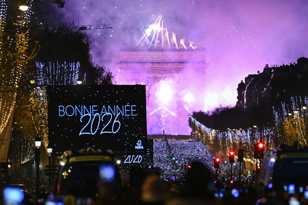 Silvesterfeuerwerk 2026 in Paris