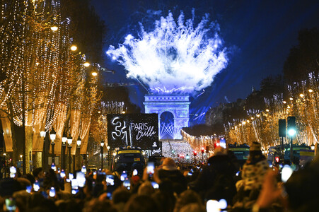Silvesterfeuerwerk 2026 in Paris