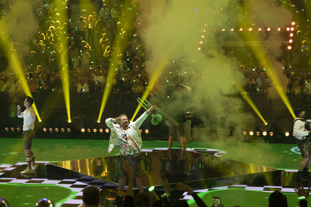 TV-Show 'Silvester-Schlagerbooom 2026 live - Die Wunderlichtershow!' in München