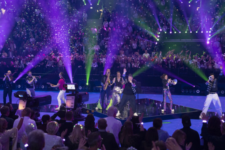 TV-Show 'Silvester-Schlagerbooom 2026 live - Die Wunderlichtershow!' in München