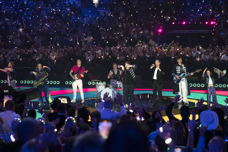 TV-Show 'Silvester-Schlagerbooom 2026 live - Die Wunderlichtershow!' in München