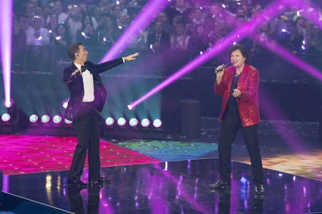 TV-Show 'Silvester-Schlagerbooom 2026 live - Die Wunderlichtershow!' in München