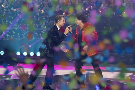 TV-Show 'Silvester-Schlagerbooom 2026 live - Die Wunderlichtershow!' in München