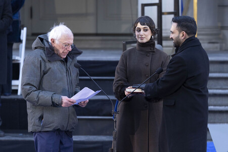 Amtseinführung von Bürgermeister Zohran Mamdani in New York