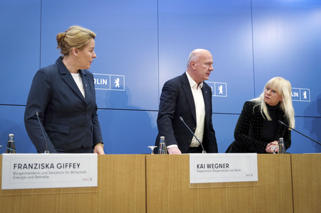 Pressebriefing zum Anschlag auf das Berliner Stromnetz in Berlin