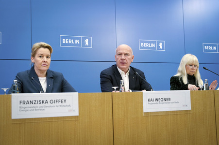 Pressebriefing zum Anschlag auf das Berliner Stromnetz in Berlin