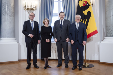 Neujahrsempfang des Bundespräsidenten in Berlin