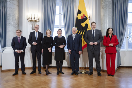 Neujahrsempfang des Bundespräsidenten in Berlin